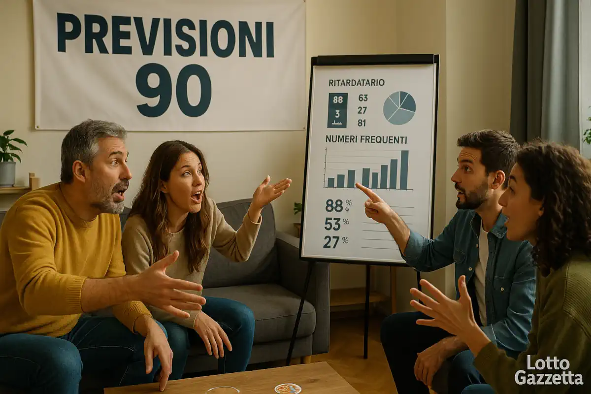 Previsioni Lotto con il 90 del 23/10/2025