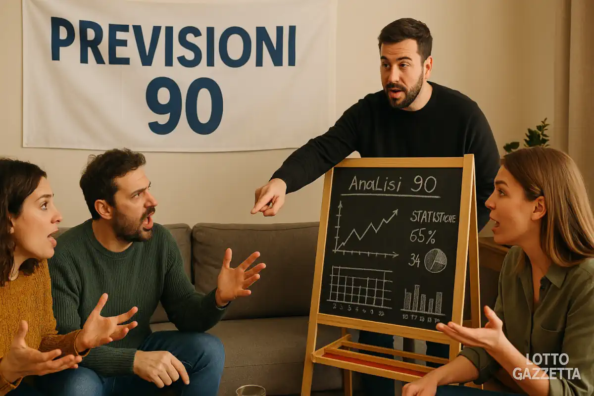 Previsioni Lotto con il 90 del 24/10/2025