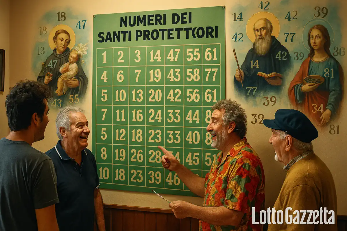Numeri del Santo Protettore del 09/10/2025