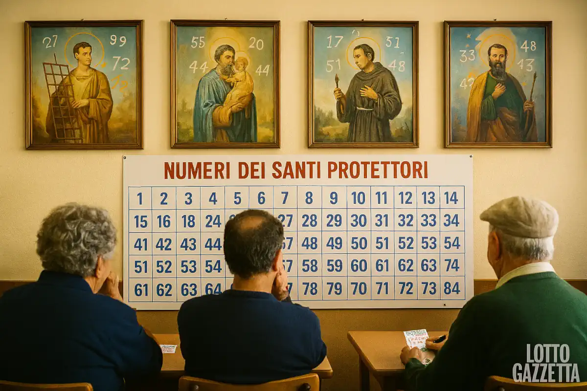 Numeri del Santo Protettore del 10/10/2025