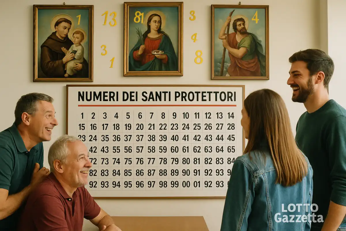 Numeri del Santo Protettore del 11/10/2025