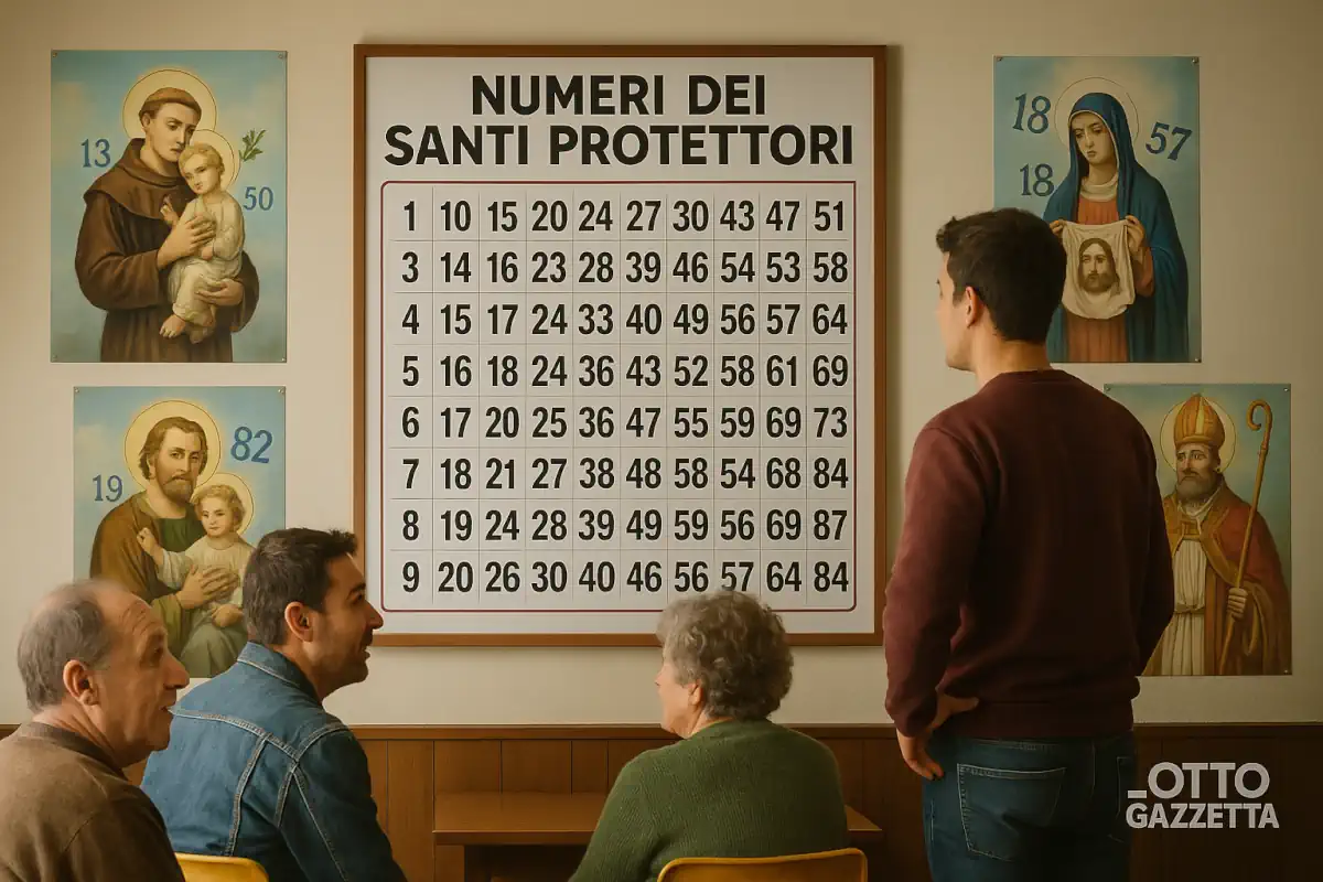 Numeri del Santo Protettore del 16/10/2025