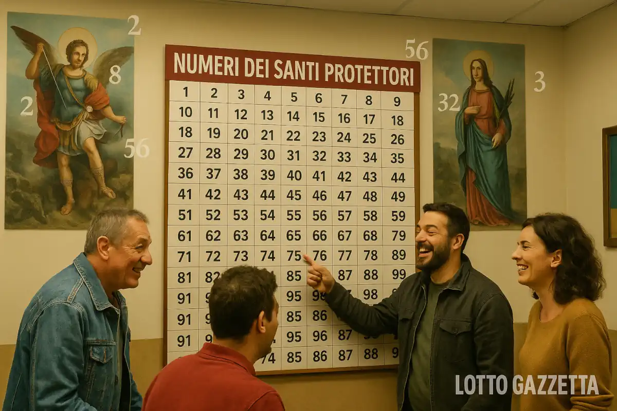Numeri del Santo Protettore del 17/10/2025