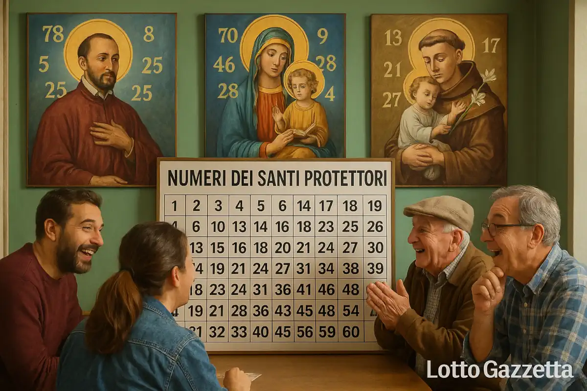 Numeri del Santo Protettore del 18/10/2025