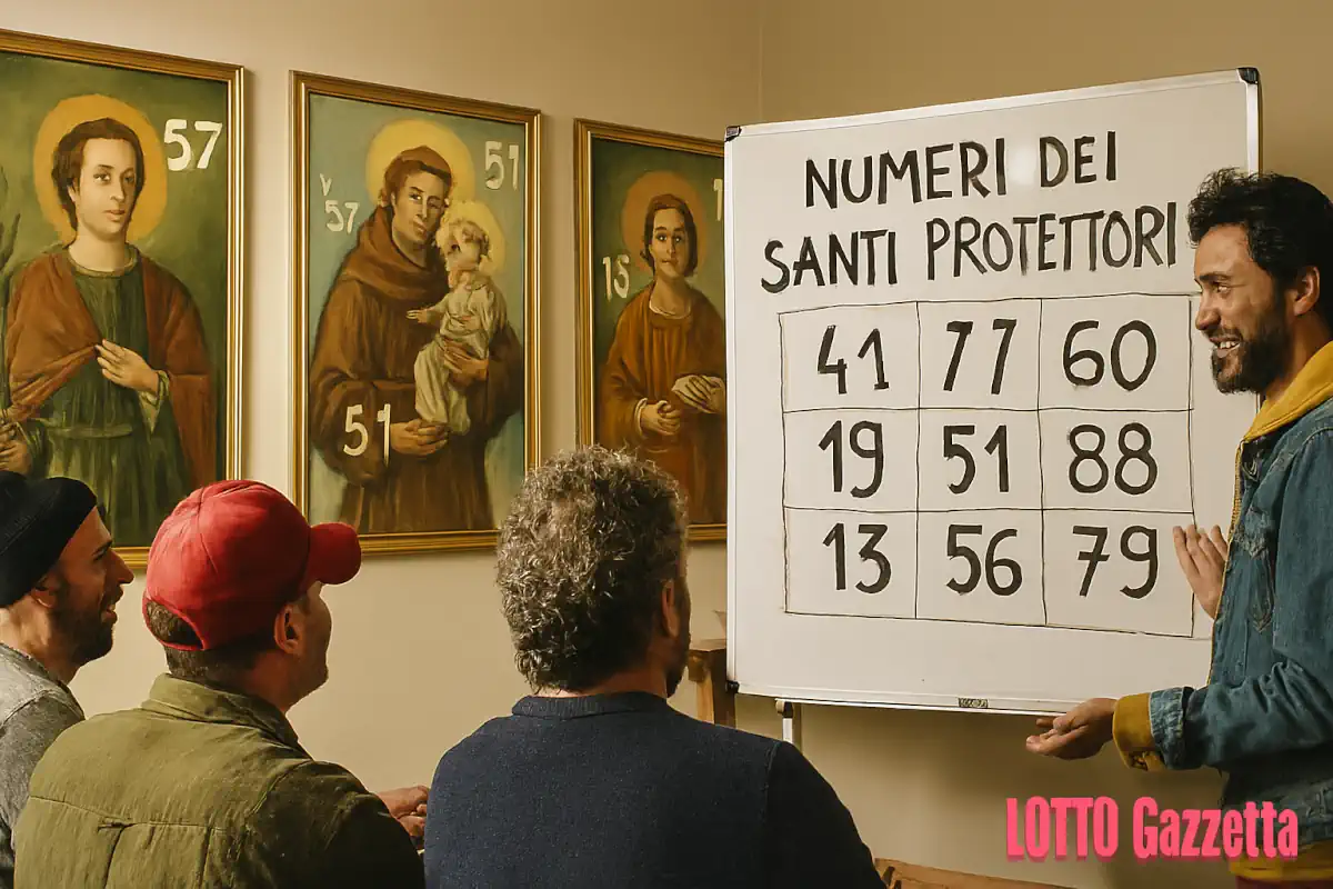 Numeri del Santo Protettore del 21/10/2025