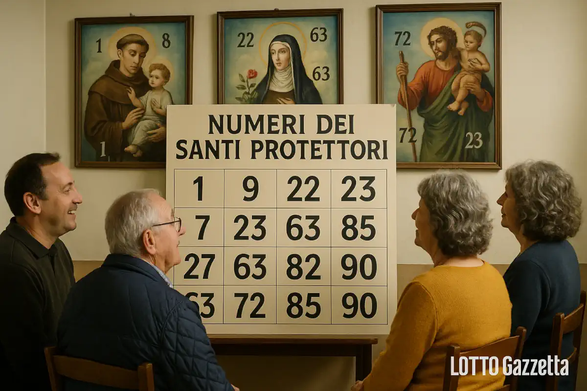 Numeri del Santo Protettore del 24/10/2025