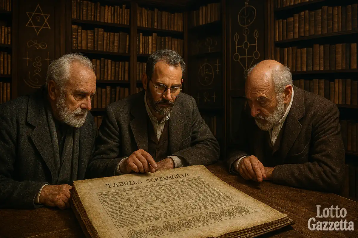 La Tabella SETTENARIA per il 09/10/2025