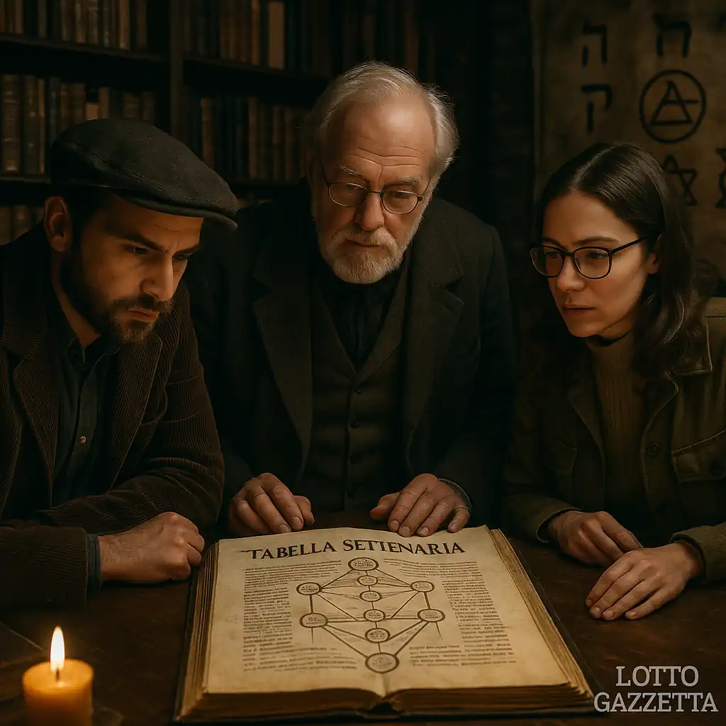 La Tabella SETTENARIA per il 17/10/2025