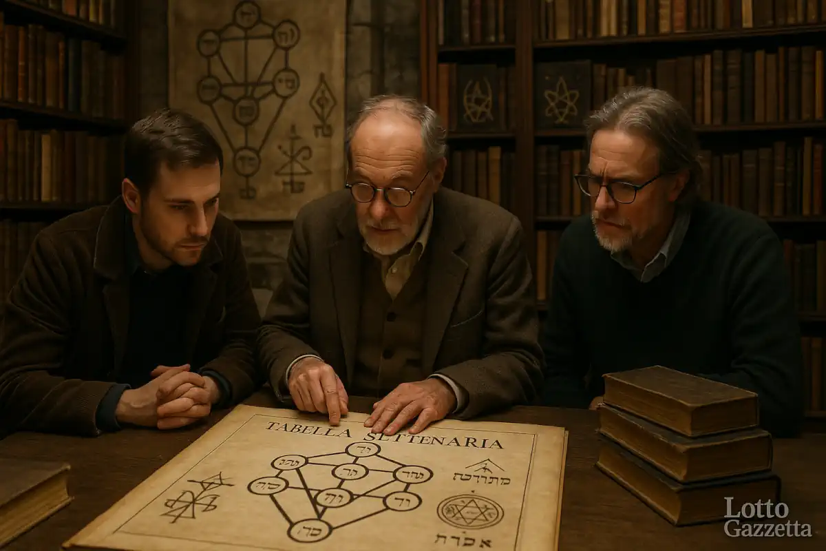 La Tabella SETTENARIA per il 18/10/2025