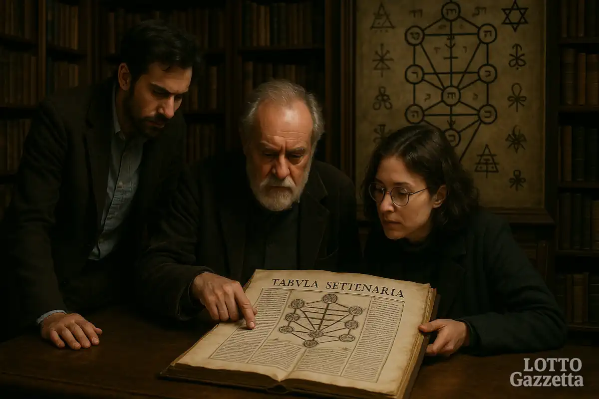 La Tabella SETTENARIA per il 25/10/2025