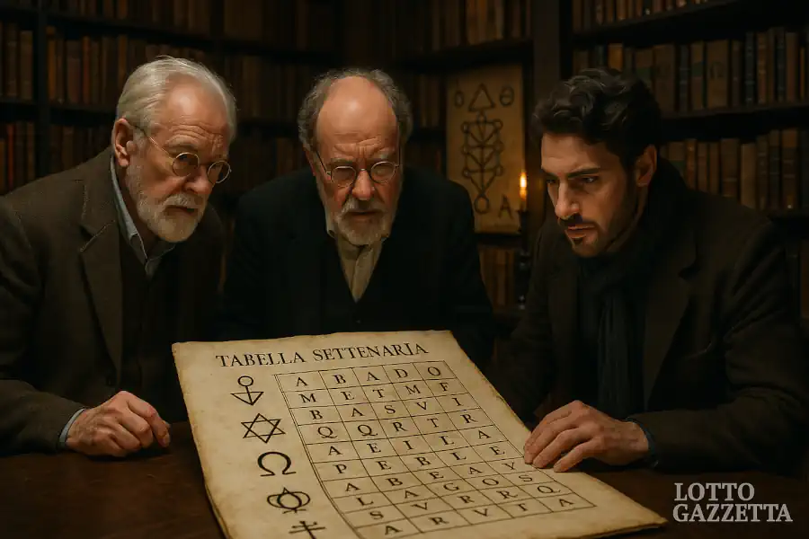 La Tabella SETTENARIA per il 30/10/2025