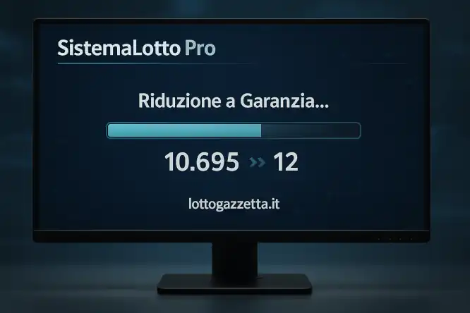Sottoposto un Sistema 10eLotto per Vincere con 12 Bollette 9 Sottoposto un Sistema 10eLotto per Vincere con 12 Bollette