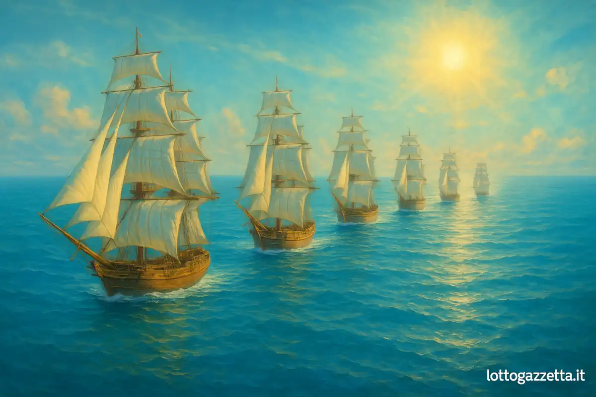 Sogna una Flotta di Navi: Svelato il Messaggio e 5 Numeri