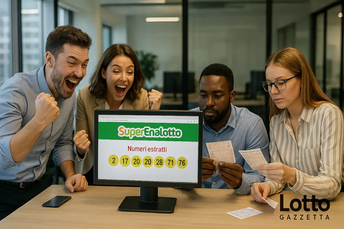 Estrazioni Superenalotto del 07/10/2025