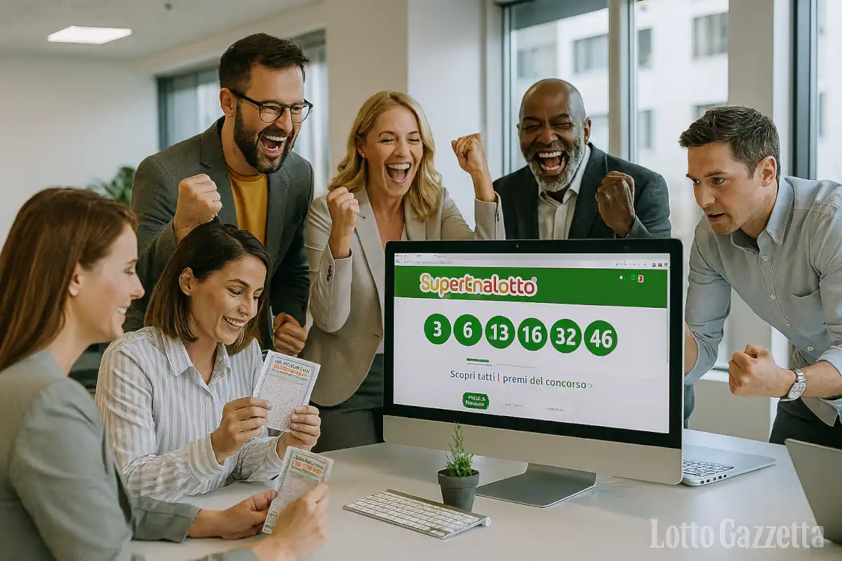 Estrazioni Superenalotto del 16/10/2025