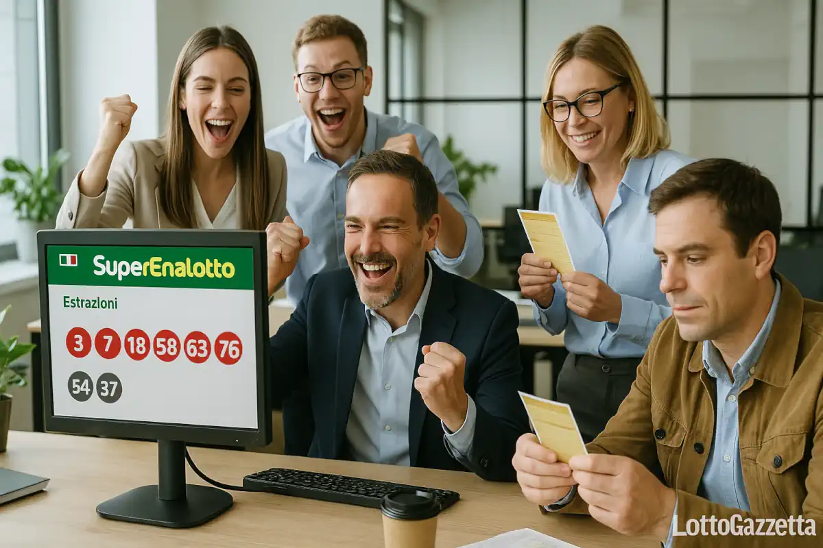 Estrazioni Superenalotto del 18/10/2025
