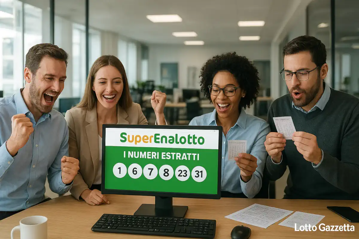 Estrazioni Superenalotto del 21/10/2025