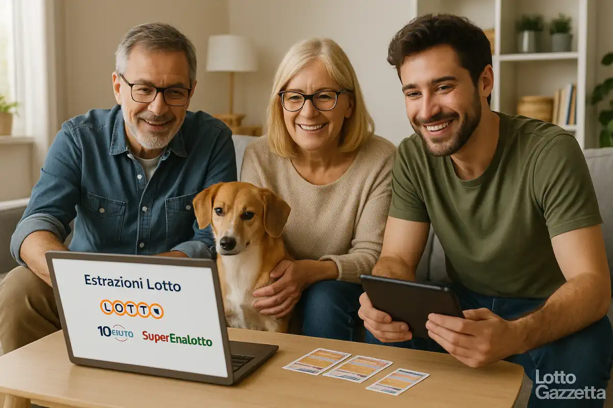 Lotto 10eLotto Superenalotto di 03/11/2025