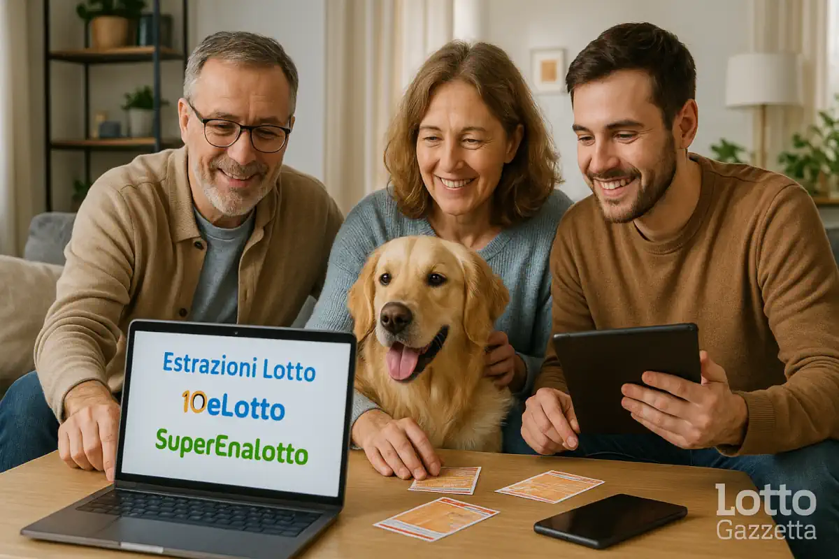 Lotto 10eLotto Superenalotto di 25/10/2025