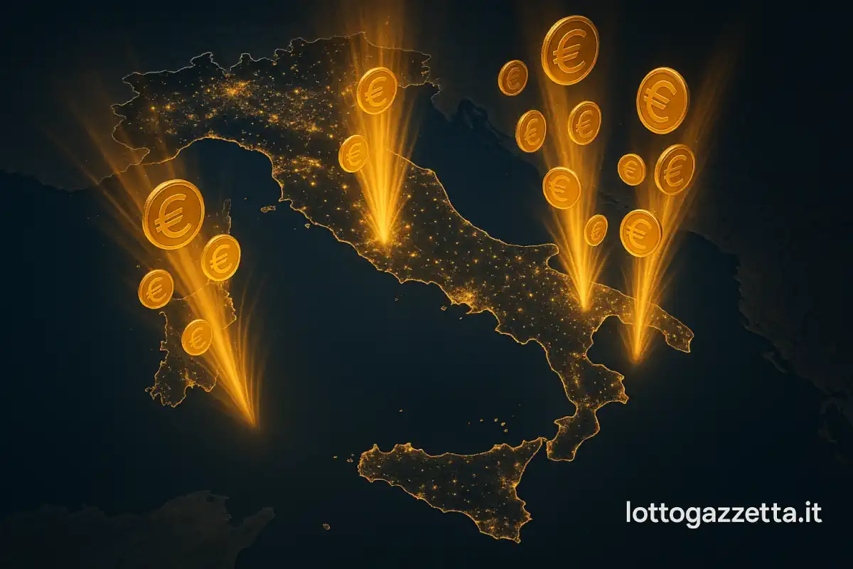 Pioggia di Vincite al Lotto: Ecco le 5 Regioni più Fortunate