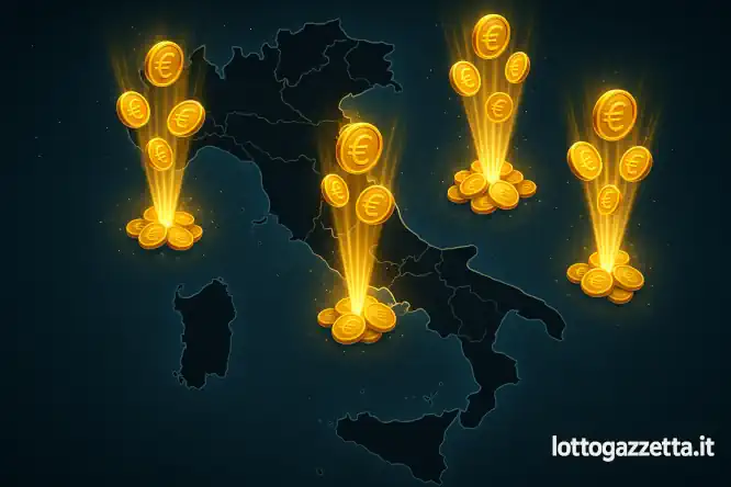 Vincite Lotto 16 Ottobre: Svelate le 5 Regioni Vincenti 6 Vincite Lotto 16 Ottobre: Svelate le 5 Regioni Vincenti