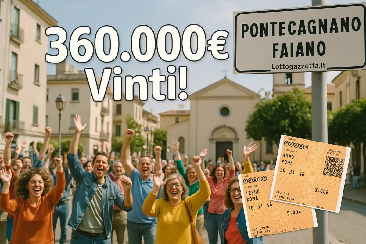 Lotto Folle: 2 Vincite Svelano 360mila euro a Salerno