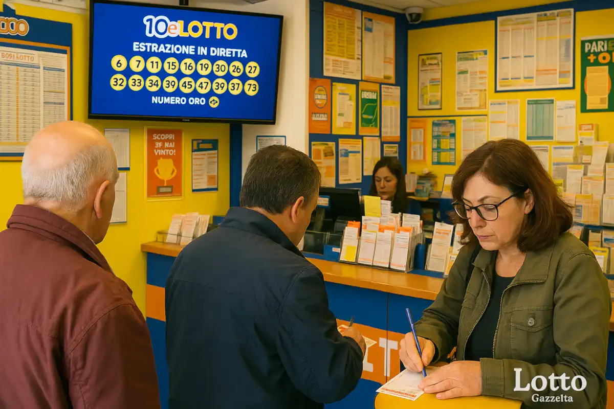 Estrazioni del 10eLotto del 07/11/2025