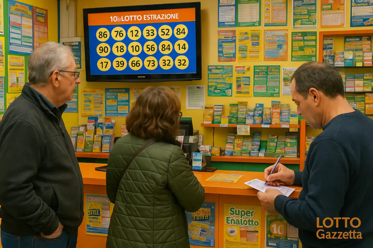 Estrazioni del 10eLotto del 11/11/2025 3 Estrazioni del 10eLotto del 11/11/2025