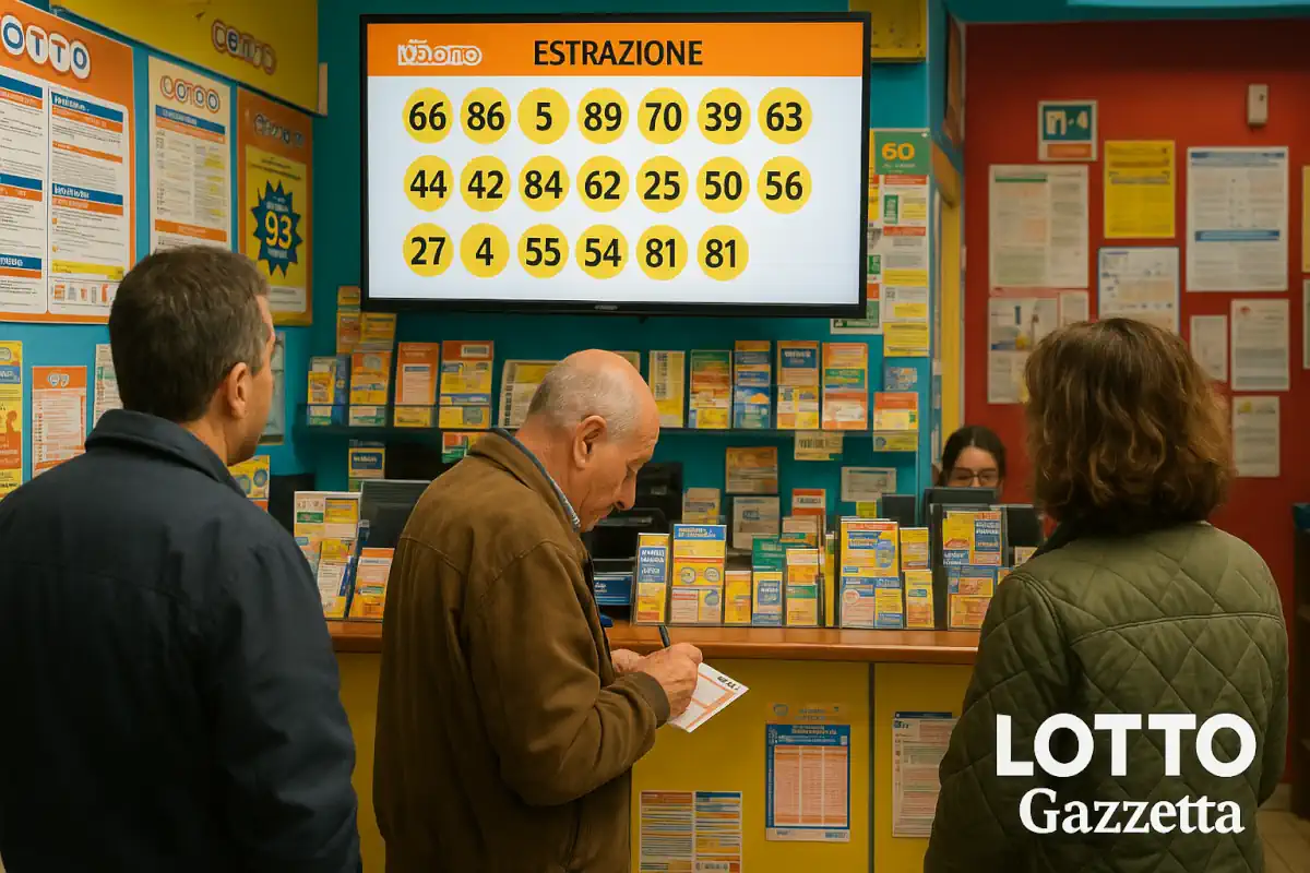 Estrazioni del 10eLotto del 15/11/2025