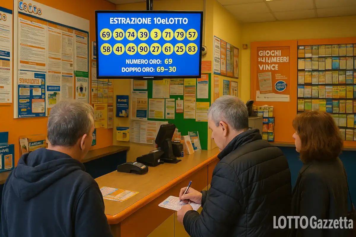 Estrazioni del 10eLotto del 18/11/2025