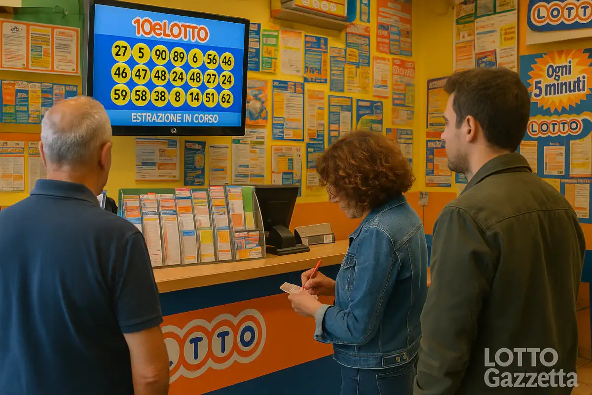 Estrazioni del 10eLotto del 21/11/2025 2 Estrazioni del 10eLotto del 21/11/2025