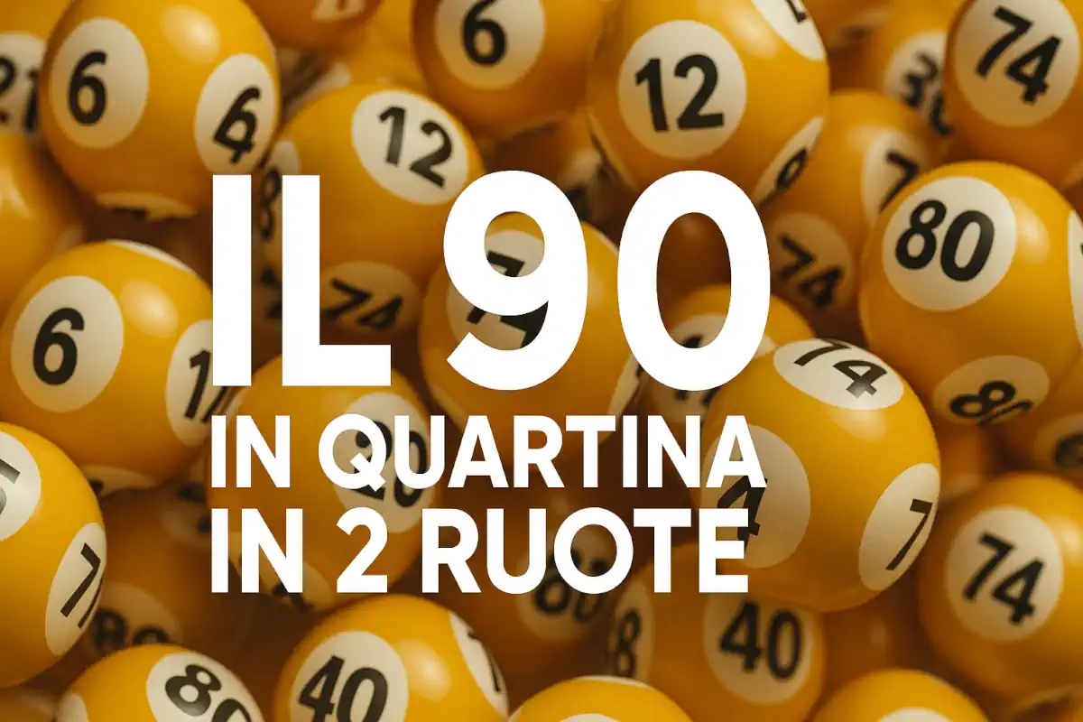 IL 90 in quartina in 2 ruote