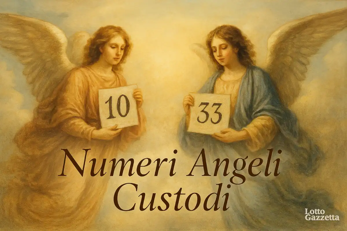 NUMERI DEGLI ANGELI CUSTODI del 06/11/2025 4 NUMERI DEGLI ANGELI CUSTODI del 06/11/2025