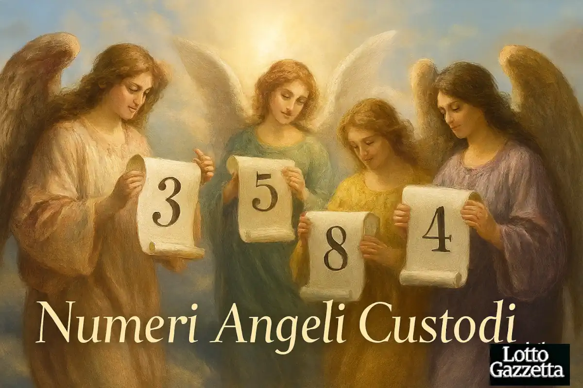NUMERI DEGLI ANGELI CUSTODI del 11/11/2025