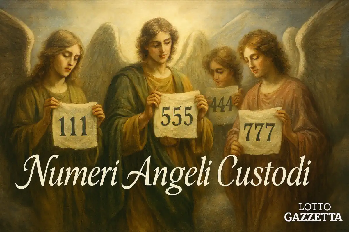 NUMERI DEGLI ANGELI CUSTODI del 13/11/2025