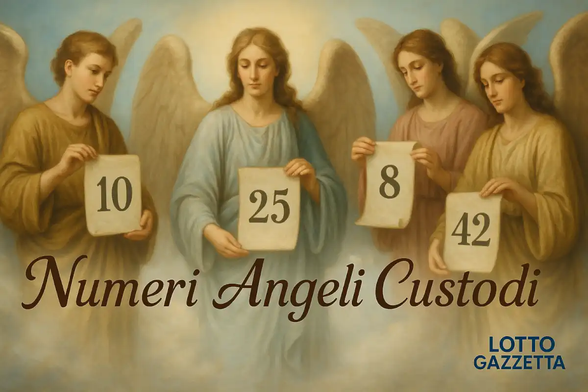 NUMERI DEGLI ANGELI CUSTODI del 29/11/2025