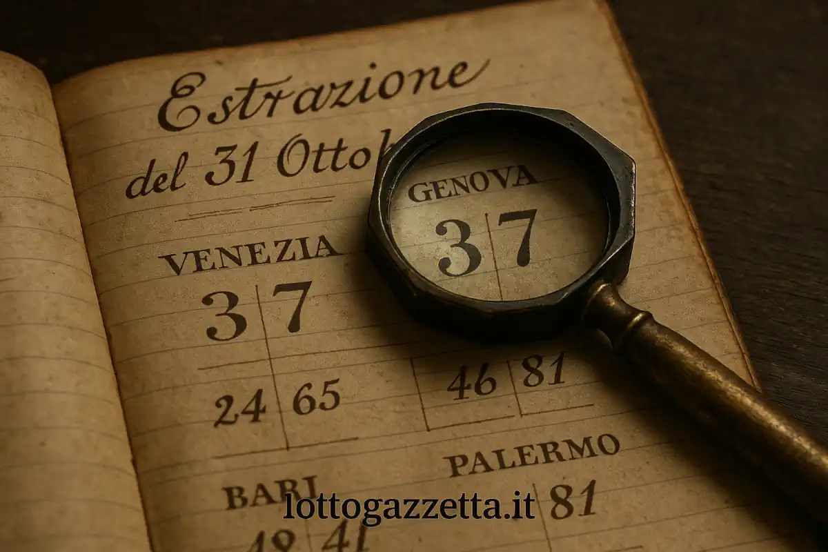 Estrazione Lotto 31 Ottobre: Svelati 3 Segnali Clamorosi