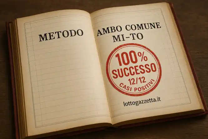 Ambo Comune 01-51: Svelato 1 Metodo Lotto Infallibile 8 Ambo Comune 01-51: Svelato 1 Metodo Lotto Infallibile