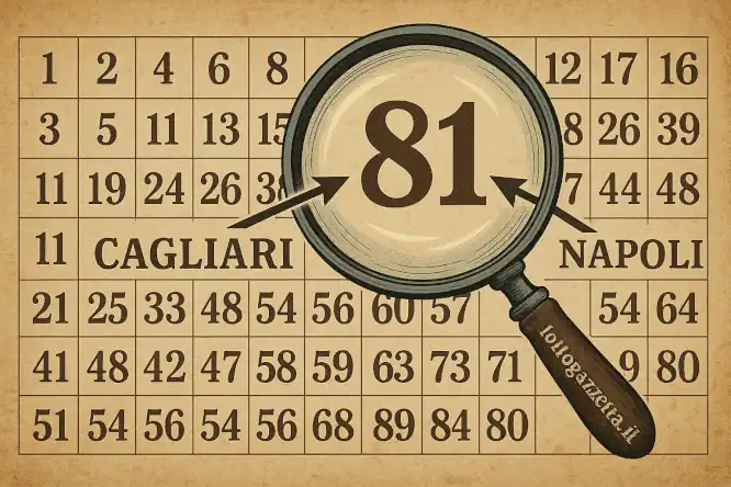 Metodo Spia 81: 3 Terni e 10 Ambi su Cagliari e Napoli