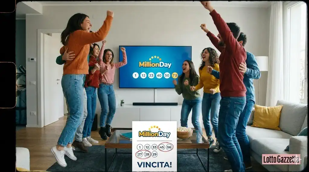 MillionDay e MillionDayExtra di oggi 02/12/2025