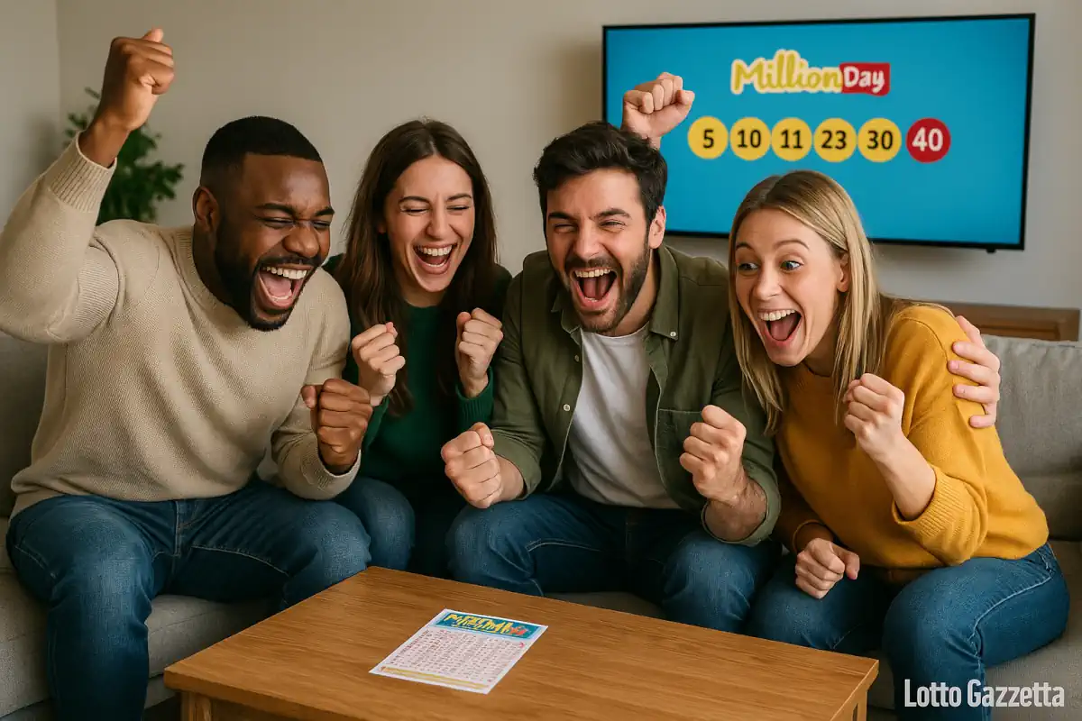 MillionDay e MillionDayExtra di oggi 06/11/2025 1 MillionDay e MillionDayExtra di oggi 06/11/2025