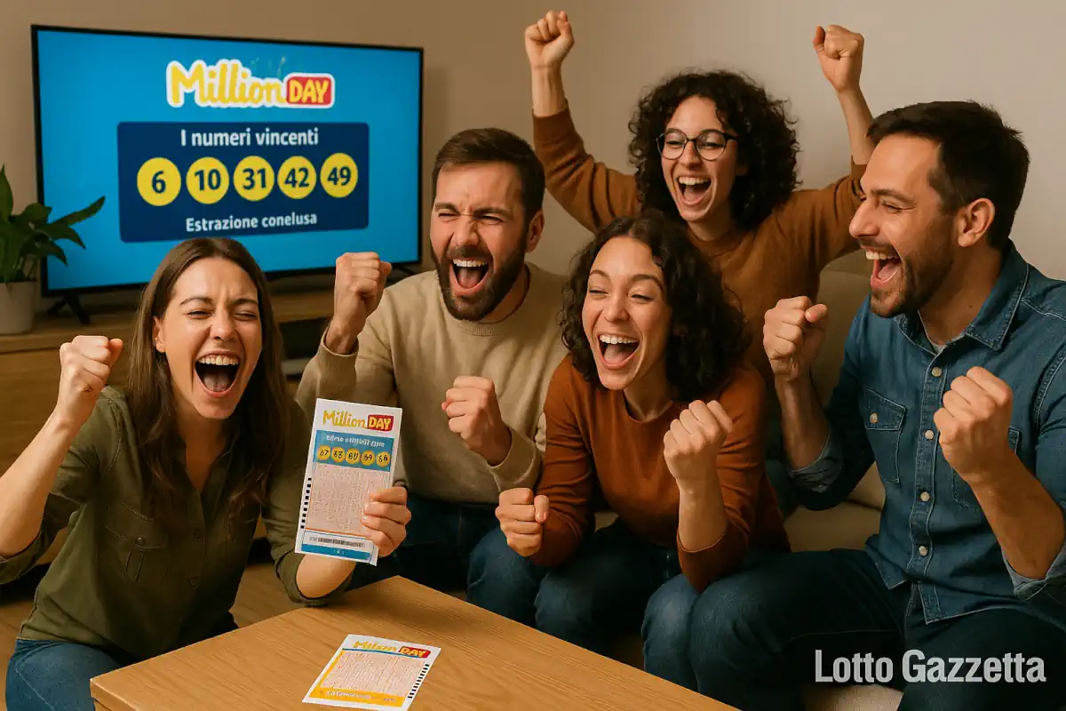 MillionDay e MillionDayExtra di oggi 20/11/2025