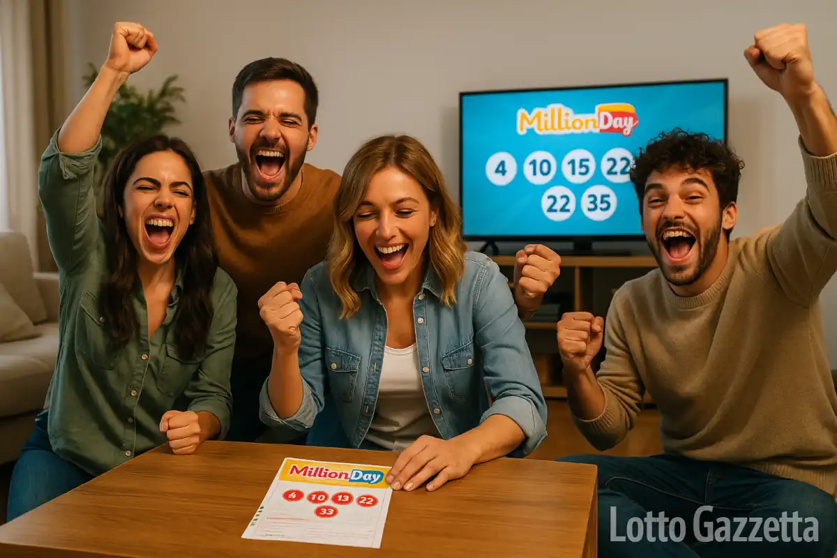 MillionDay e MillionDayExtra di oggi 21/11/2025