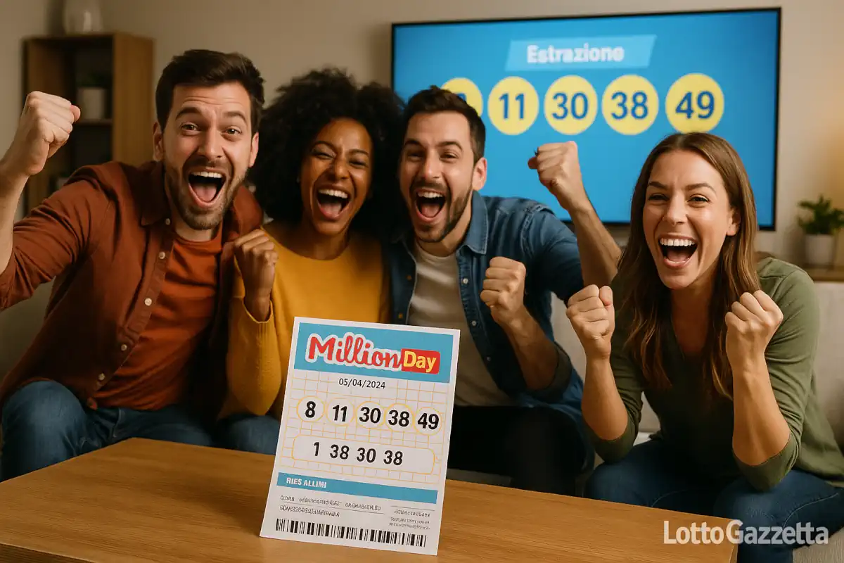 MillionDay e MillionDayExtra di oggi 28/11/2025