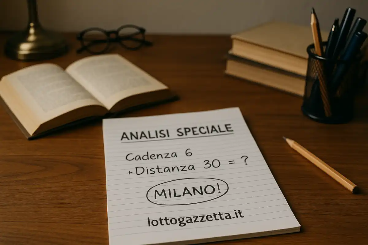 Lotto Ambo Cadenza 6: Una Distanza 30 per 1 Colpo Unico