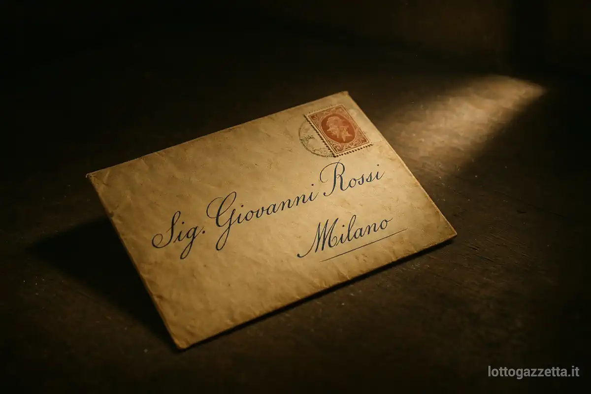 La Lettera dal Passato: Il Segreto dei 3 Numeri della Nonna