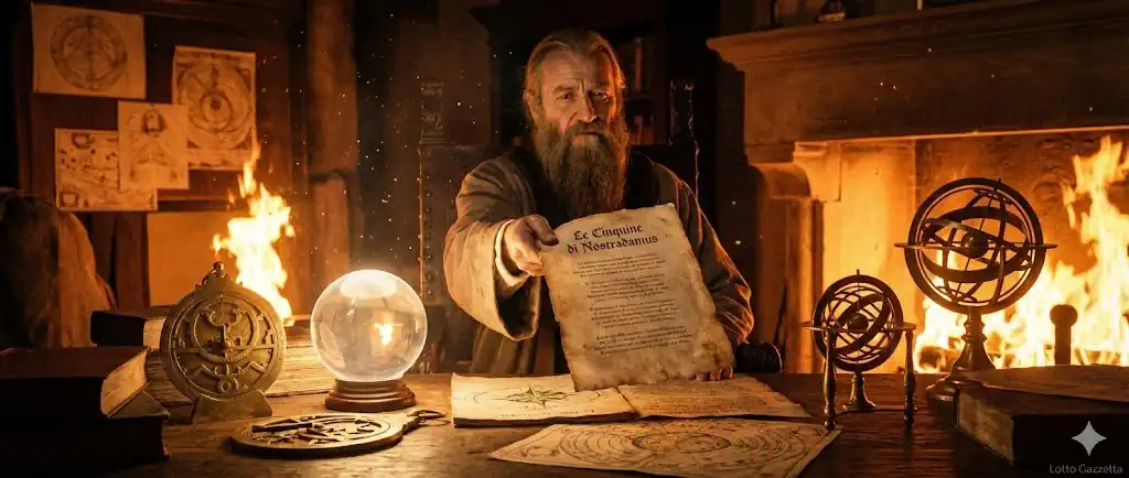 Le cinquine di NOSTRADAMUS del 04/12/2025