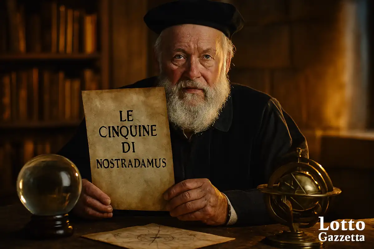 Le cinquine di NOSTRADAMUS del 06/11/2025 7 Le cinquine di NOSTRADAMUS del 06/11/2025