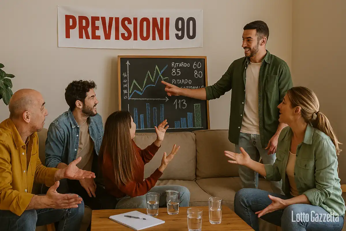 Previsioni Lotto con il 90 del 06/11/2025