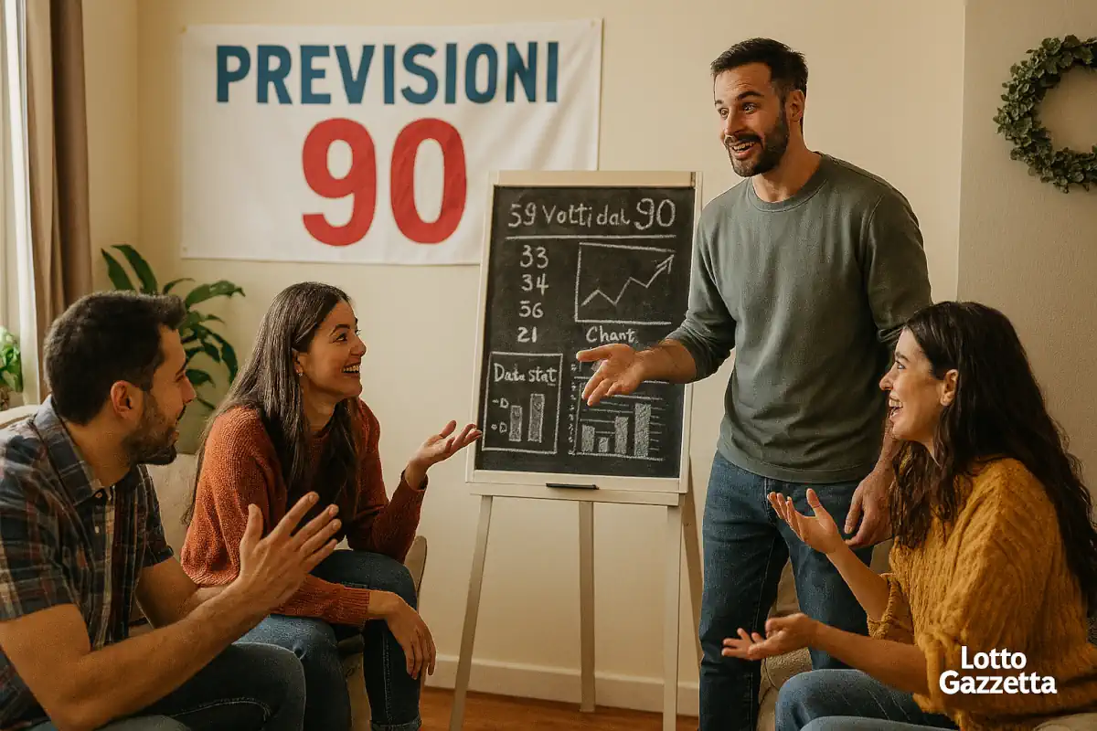 Previsioni Lotto con il 90 del 08/11/2025